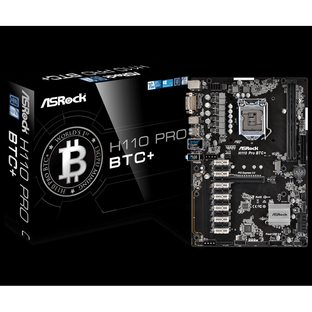 AsRock H110 Pro BTC+ LGA 1511