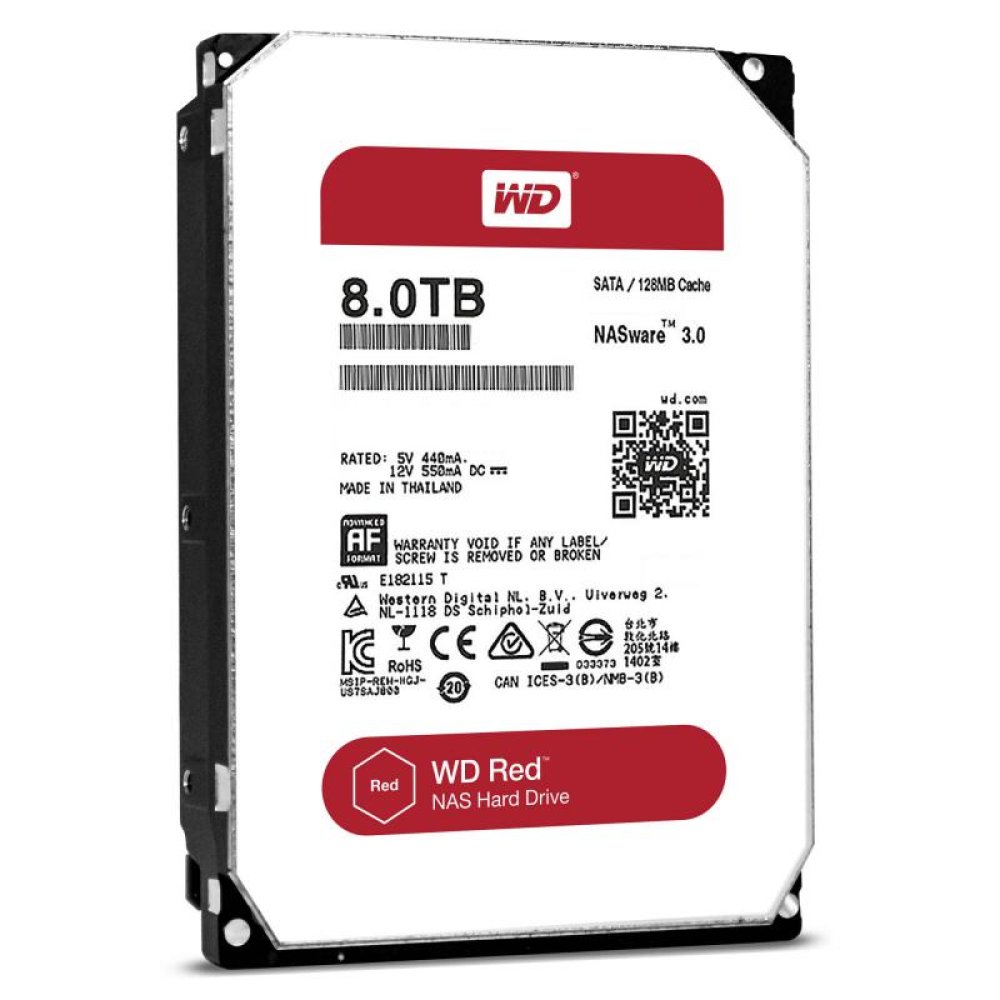 WD HDD3.5 8TB SATA WD80EFZX