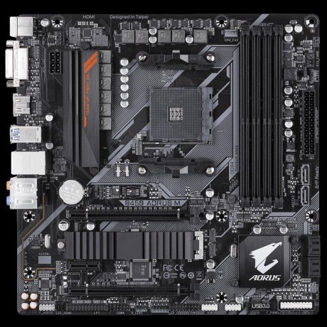 MB AMD B450 GIGABYTE B450 AORUS PRO